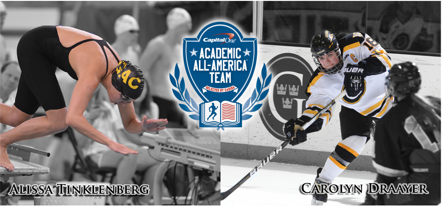 Alissa Tinklenberg And Carolyn Draayer Named To Capital One Academic All-America Division III At-Large Team