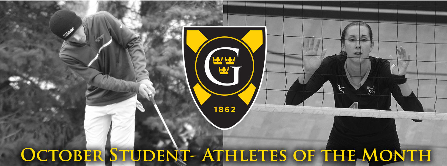 Chris Captain And Alyssa Taylor Named October Student-Athletes Of The Month