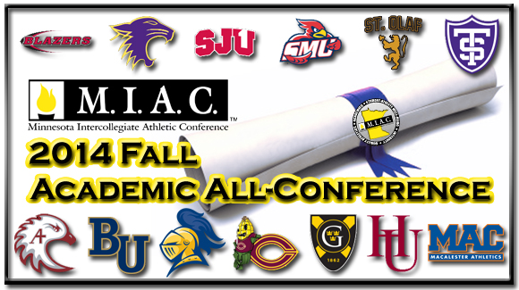 MIAC Releases Fall Academic All-Conference Teams, 25 Gusties Honored