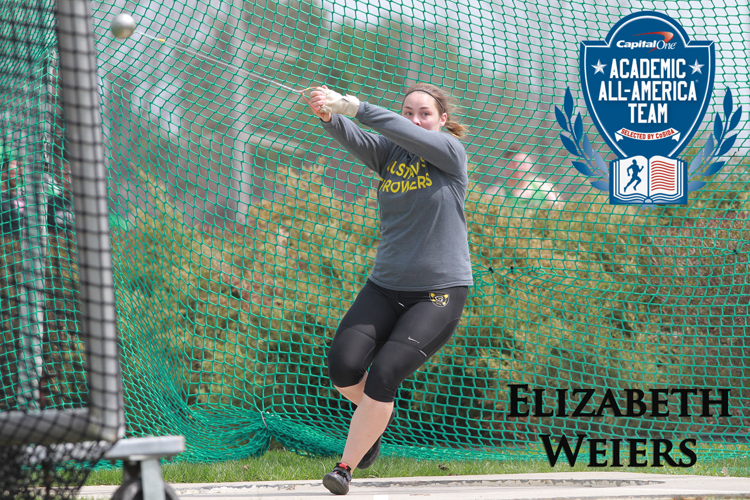 Elizabeth Weiers Named Capital One Academic All-American