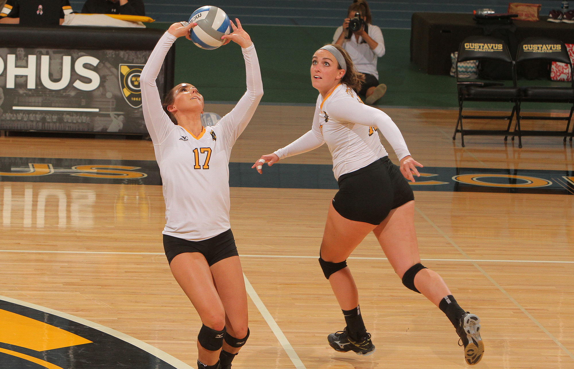 Volleyball Beats No. 24-Ranked Augsburg 3-1