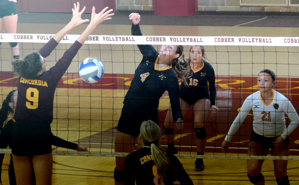 Volleyball Wins Five-Set Thriller Over Concordia