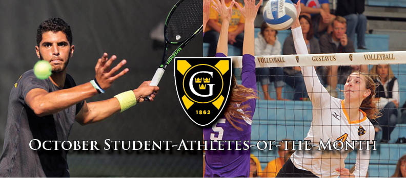 Mohanad Alhouni And Alyssa Taylor Named October Student-Athletes-Of-The-Month