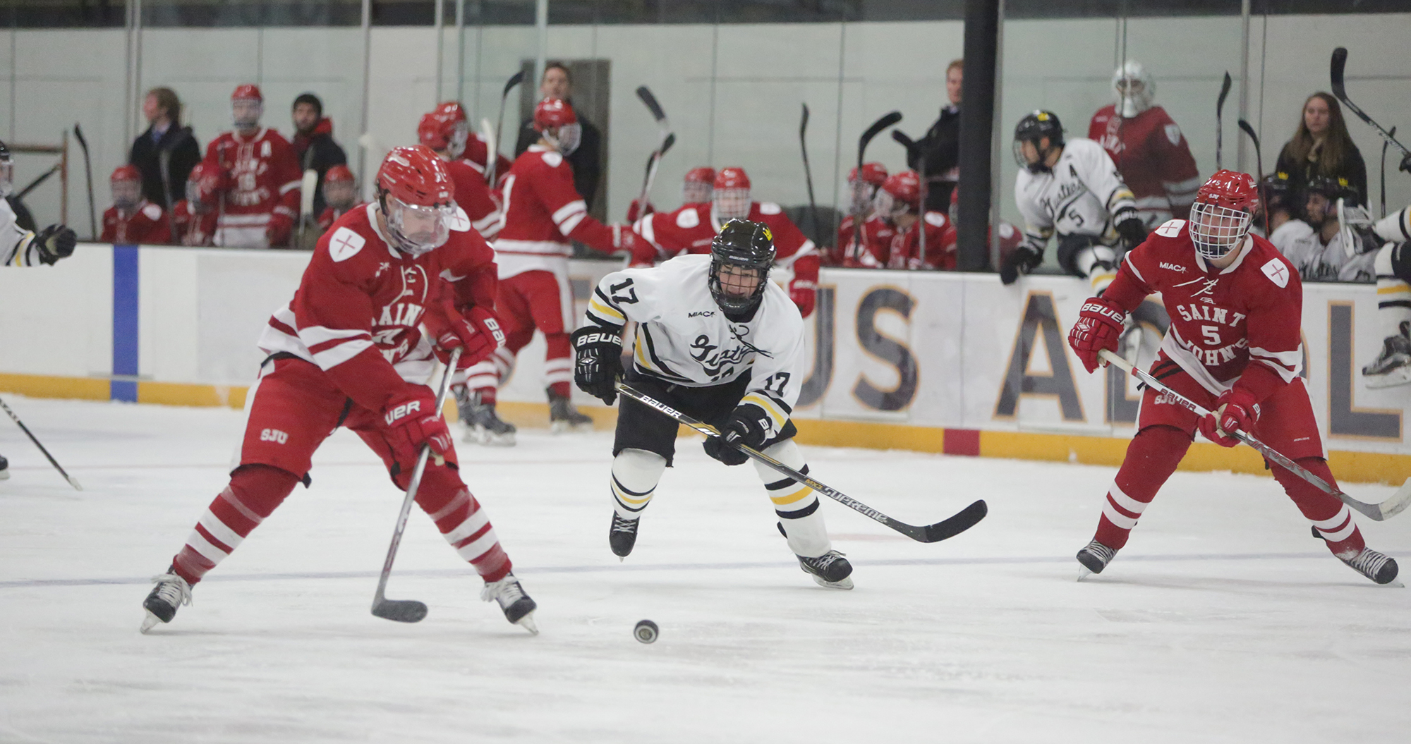 Men’s Hockey Shut Out By Saint John’s 3-0