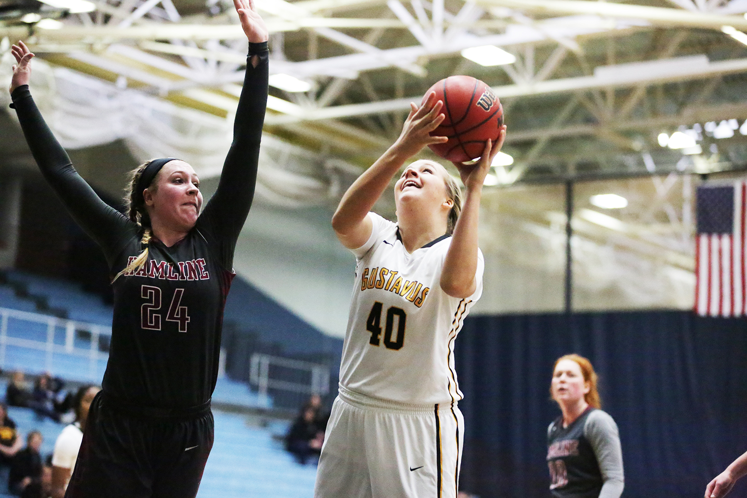 Women’s Basketball Takes Second Consecutive 30-Point Win With 75-41 Win Over Hamline