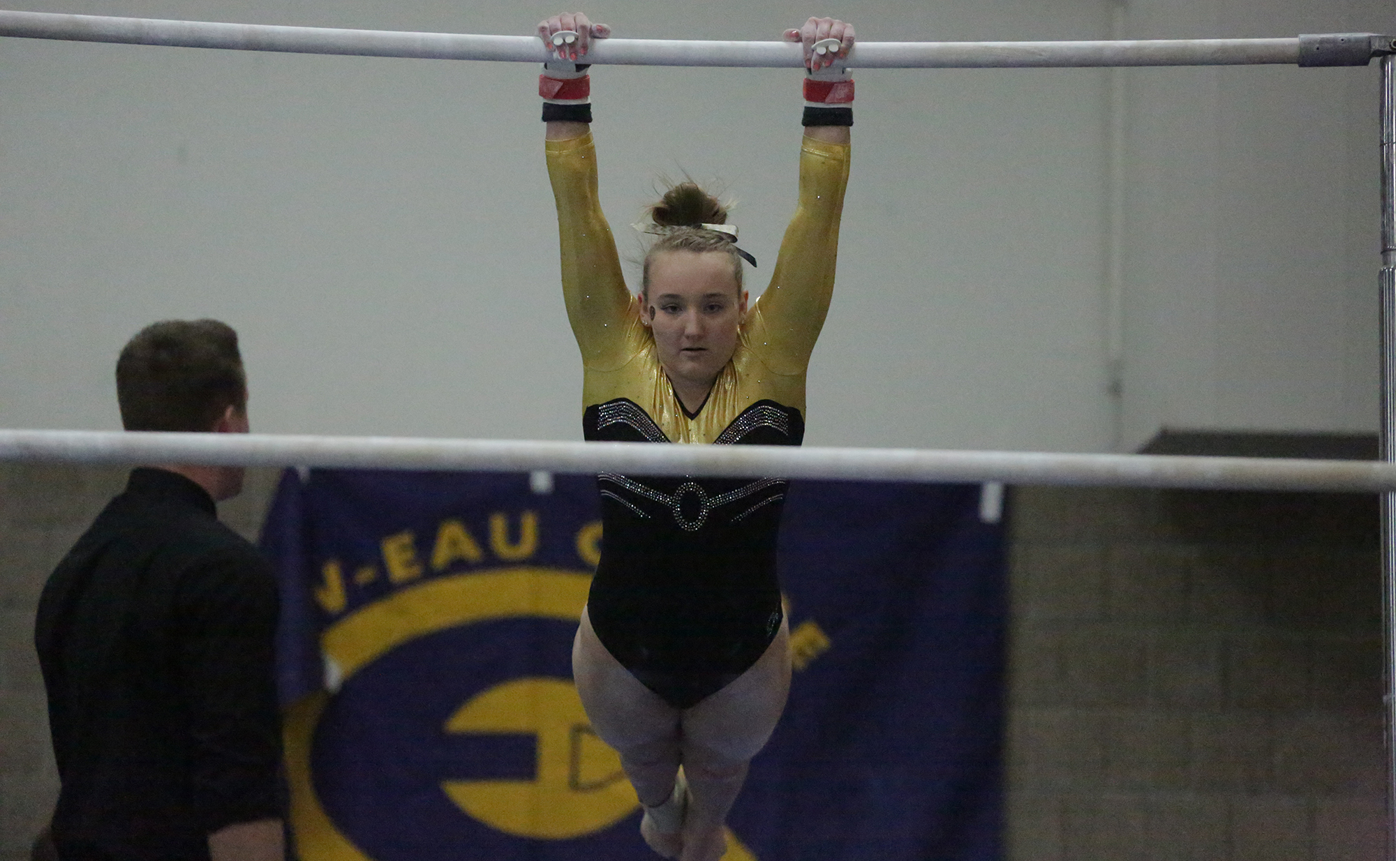 Gymnastics Tallies 181.950 In Dual Loss To UW-Eau Claire