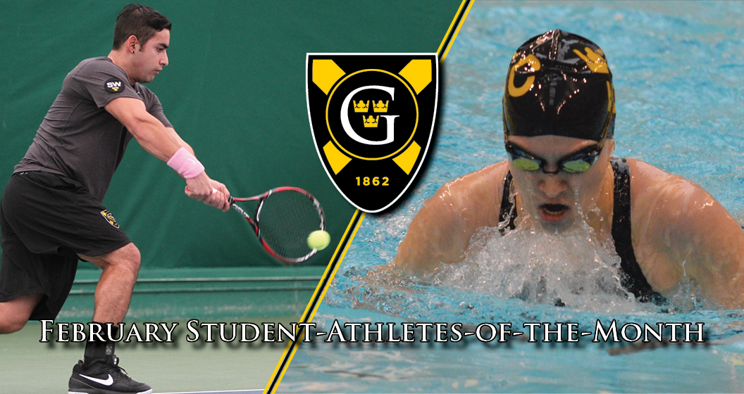 Booher, Saenz Named February Student-Athletes-Of-The-Month