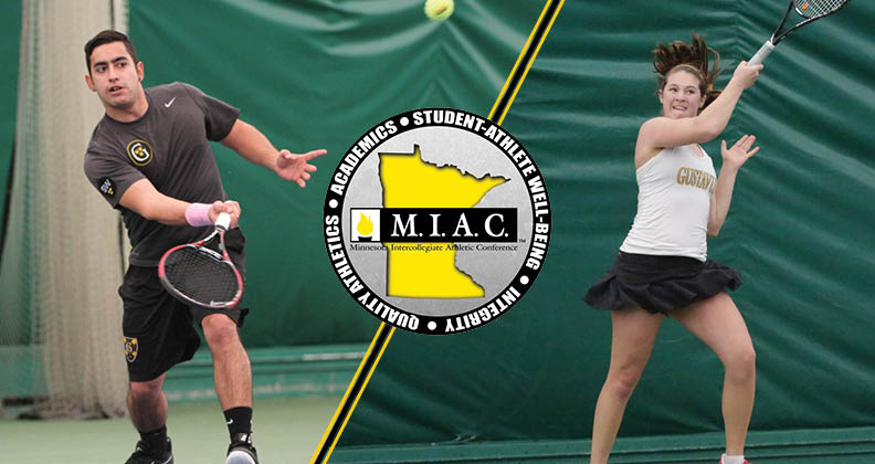 Saenz, Aney Earn MIAC Tennis Athlete Of The Week Honors