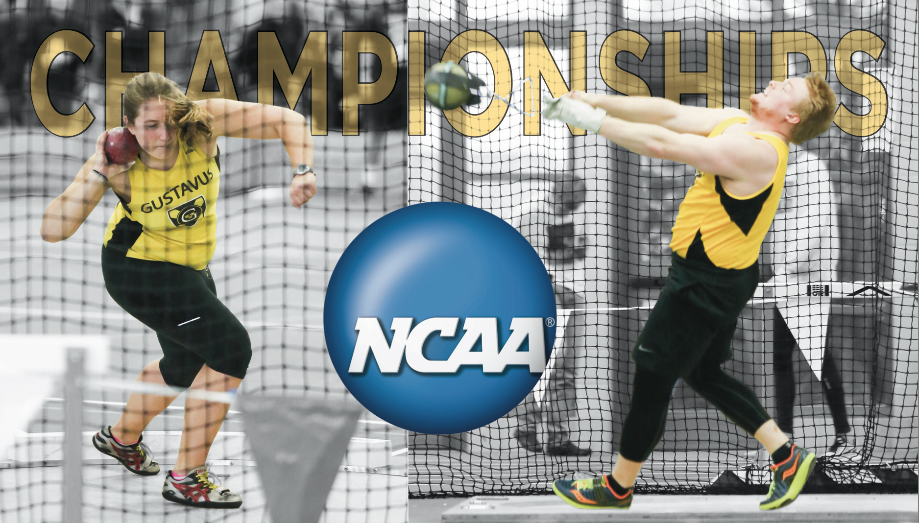 Fischer, Swanson Set To Compete At NCAA Indoor Track & Field Championships This Weekend