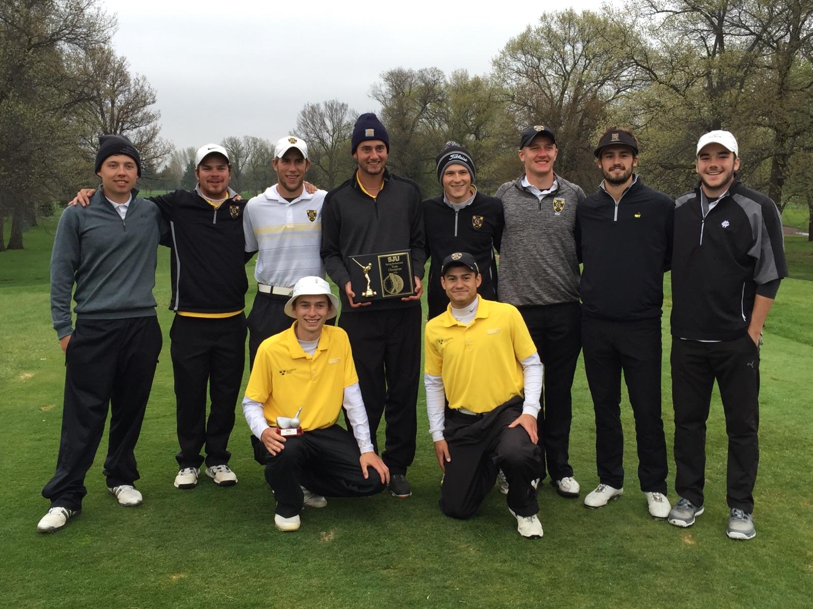 Men’s Golf Earns Third Straight Meet Championship With Win At Saint John’s Invite