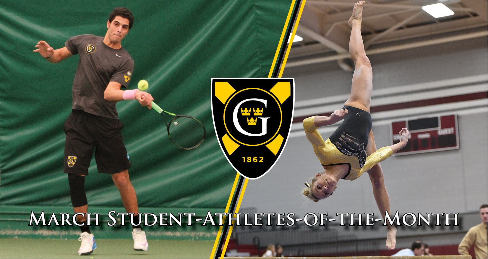 Alex Kopp, Mohanad Alhouni Named March Student-Athletes-Of-The-Month