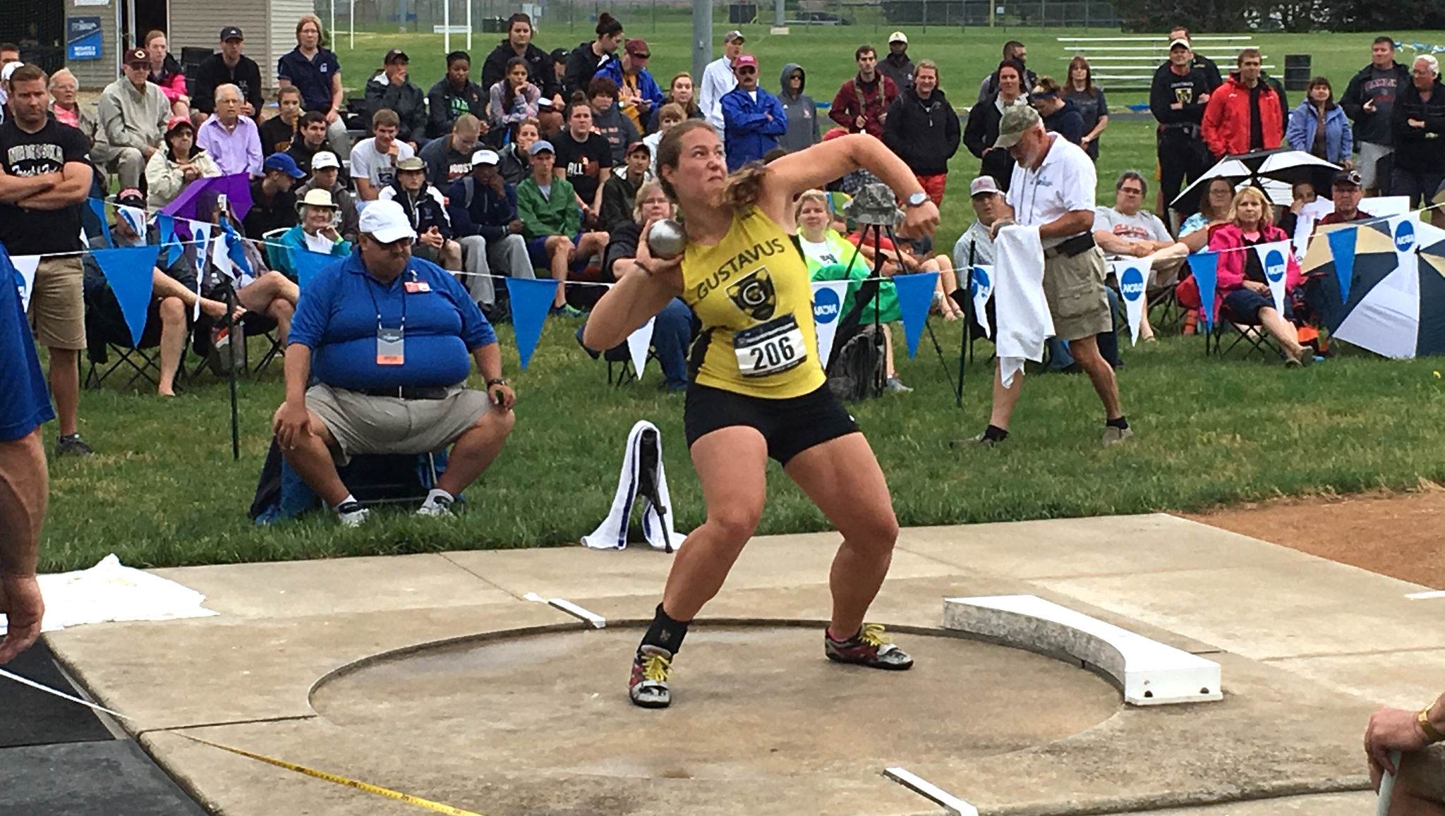 Sarah Swanson Takes 20th In Shot Put At NCAA Track & Field Championships