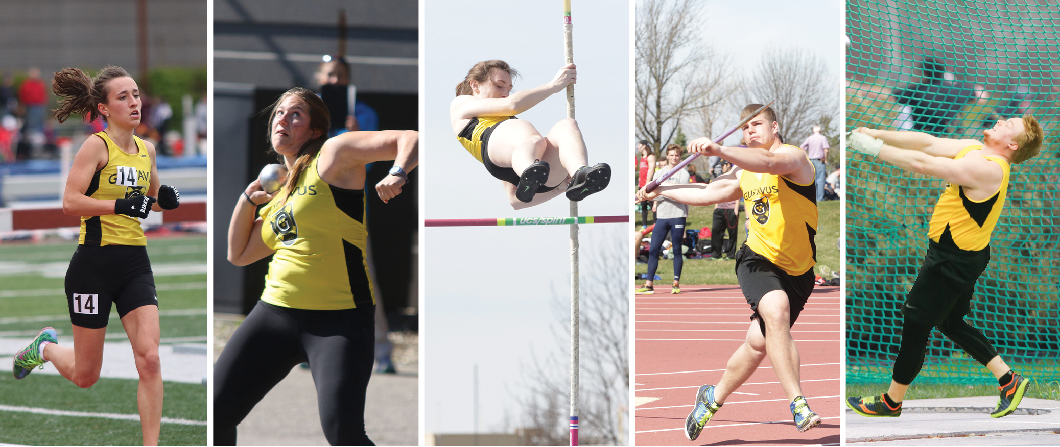 Five Track & Field Athletes Named USTFCCCA All-Region