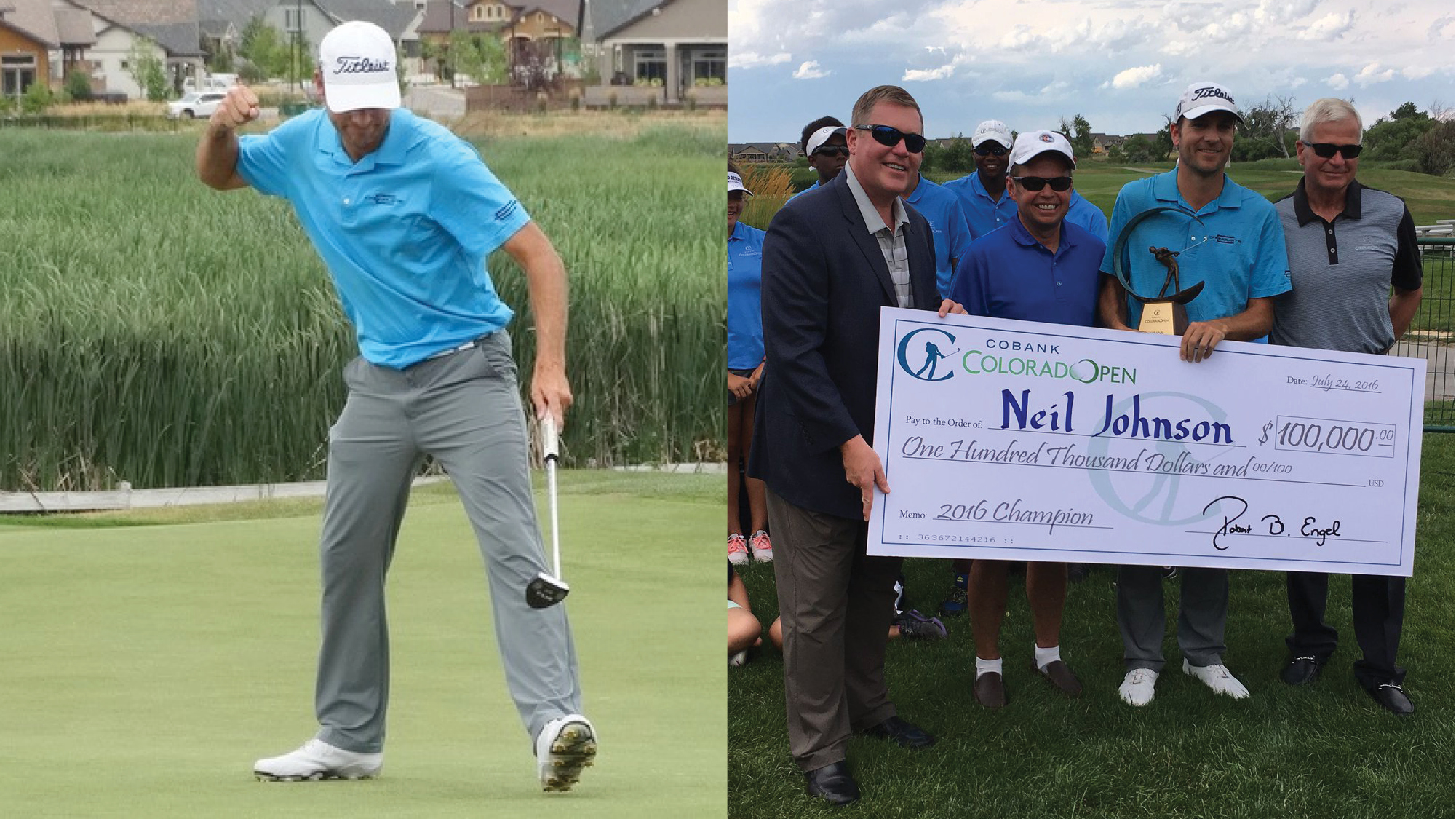 Men’s Golf Alum Neil Johnson Cashes In Big At Colorado Open