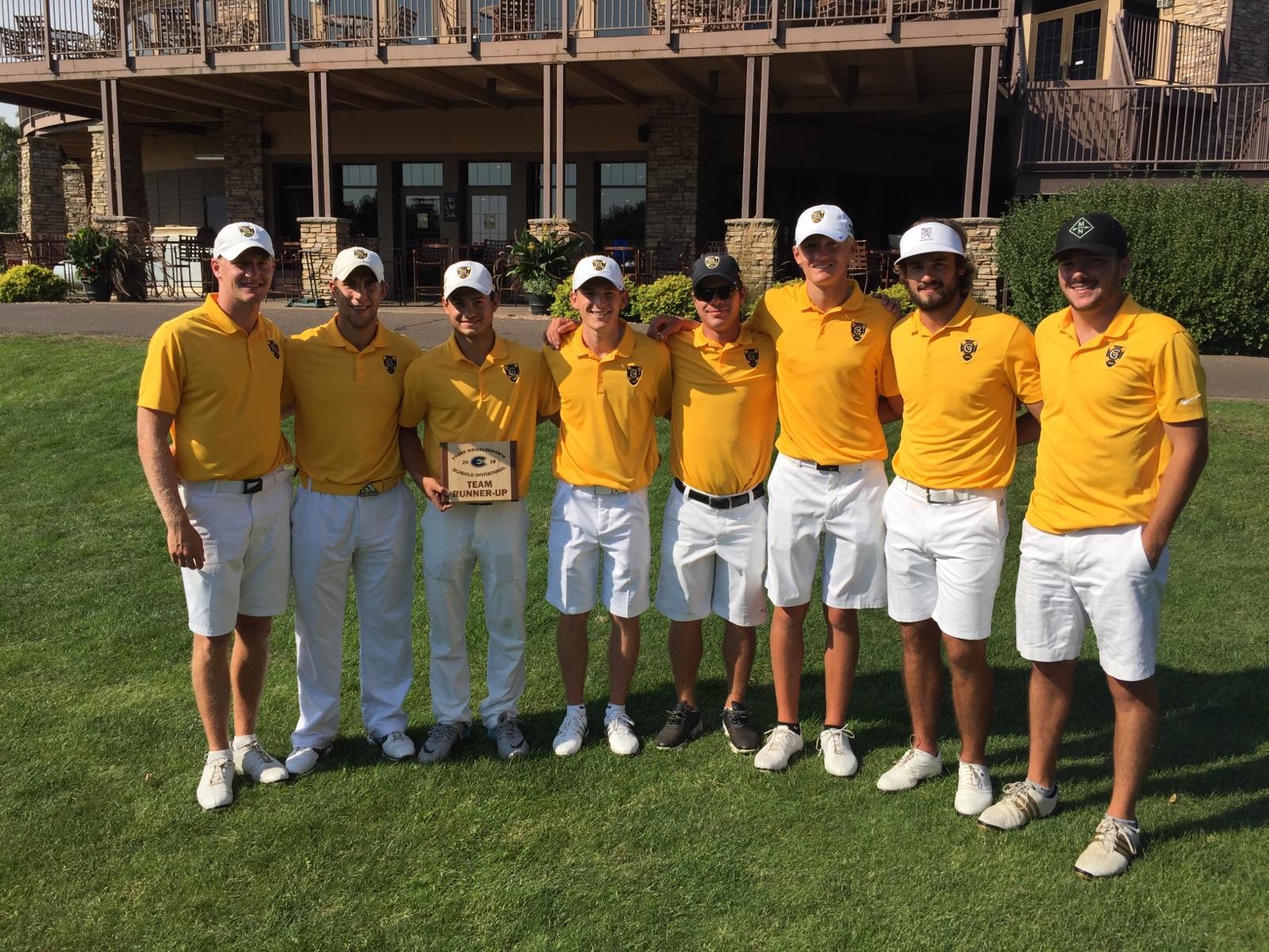 Men’s Golf Takes Second At Frank Wrigglesworth Blugold Invite