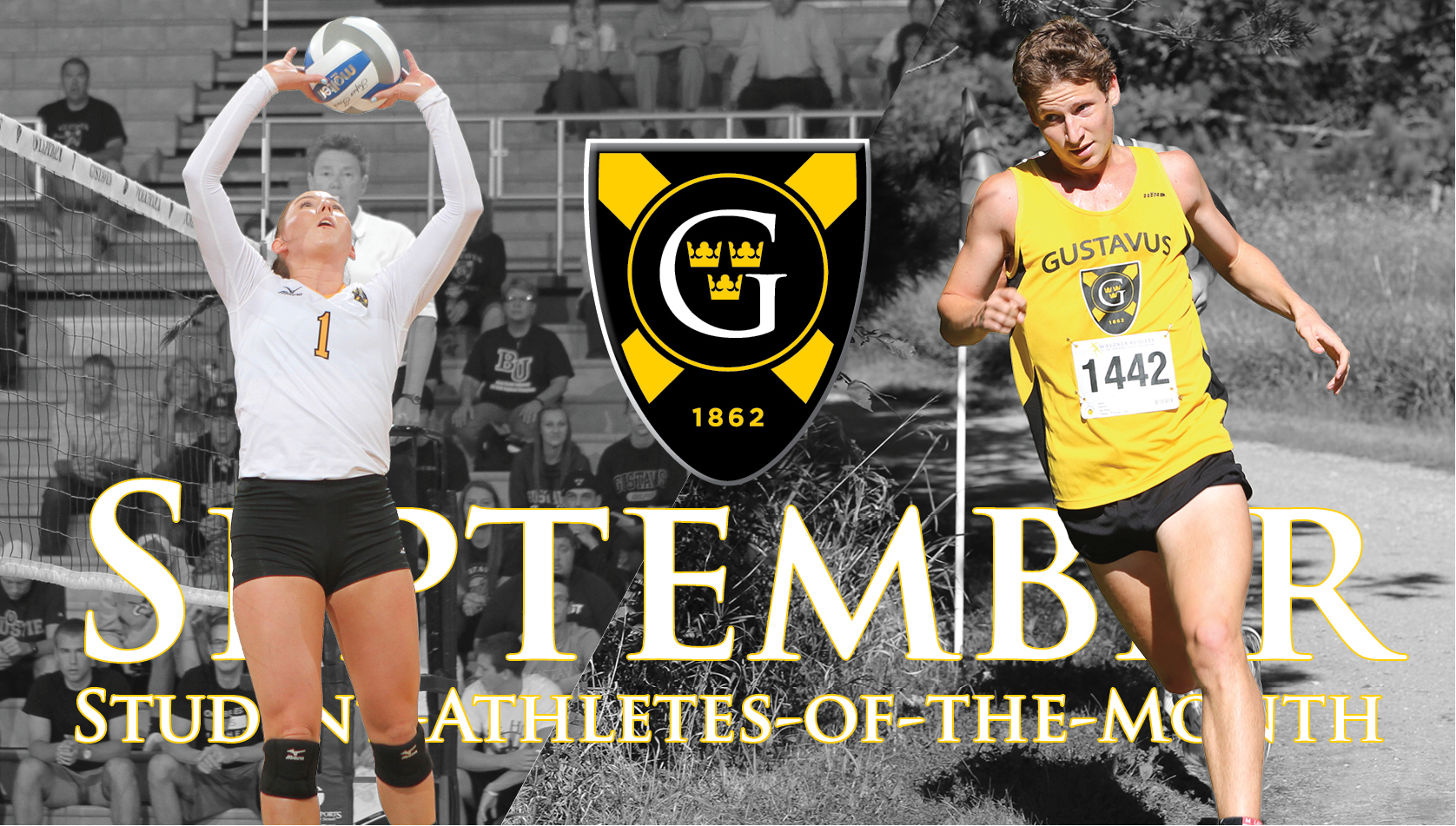 Holtan, Knobbe Named September Student-Athletes-Of-The-Month