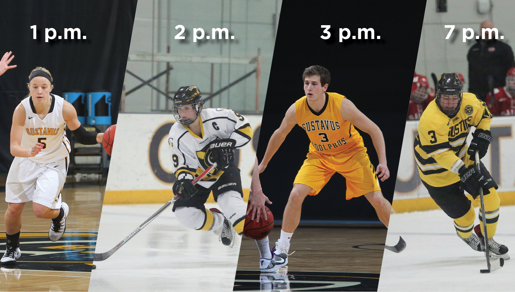 Four Games, One Day: Gustavus Athletics Set To Host Winter Showcase Saturday