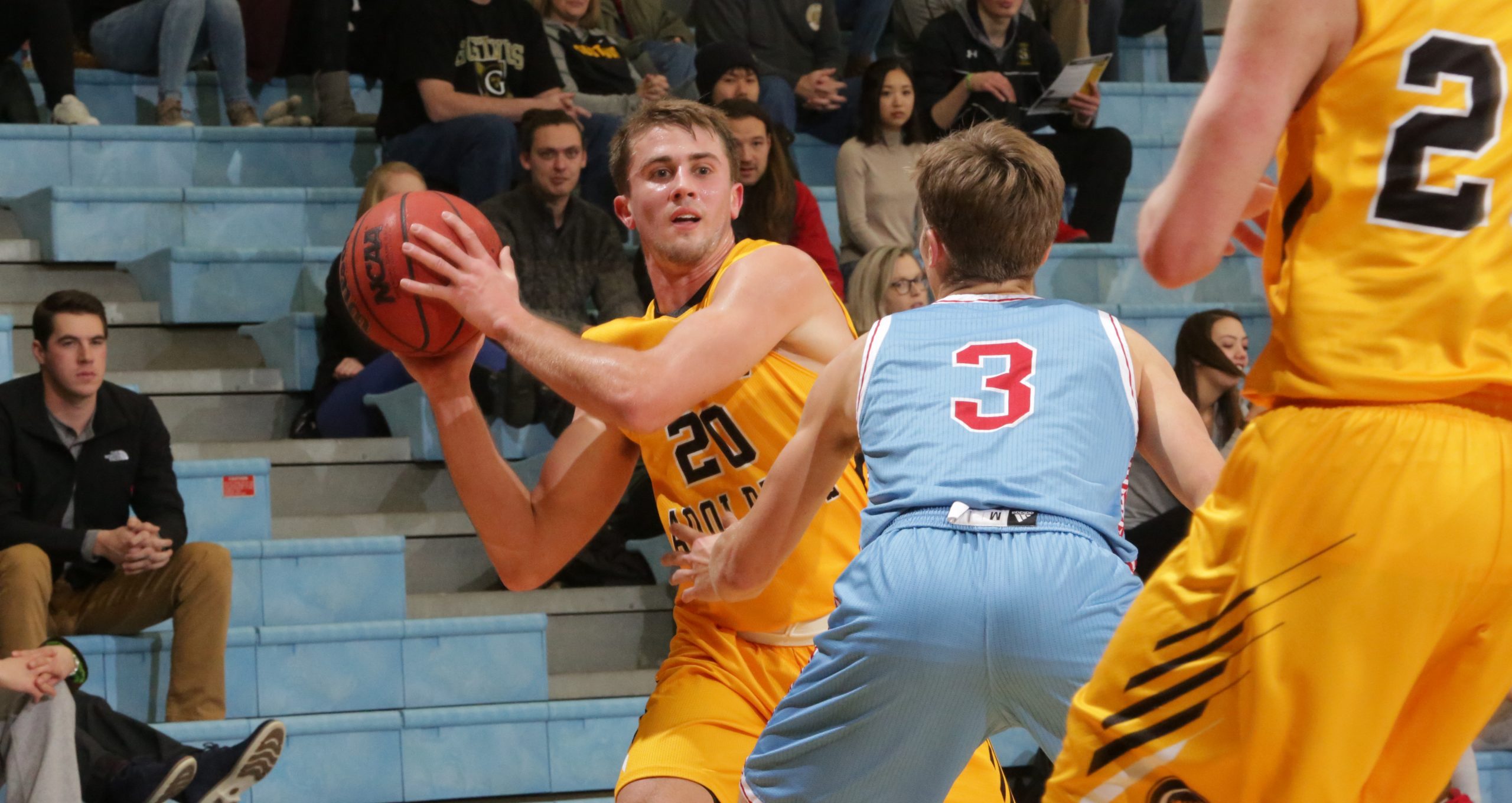 Hot Shooting Saint John’s Downs Men’s Basketball 73-56