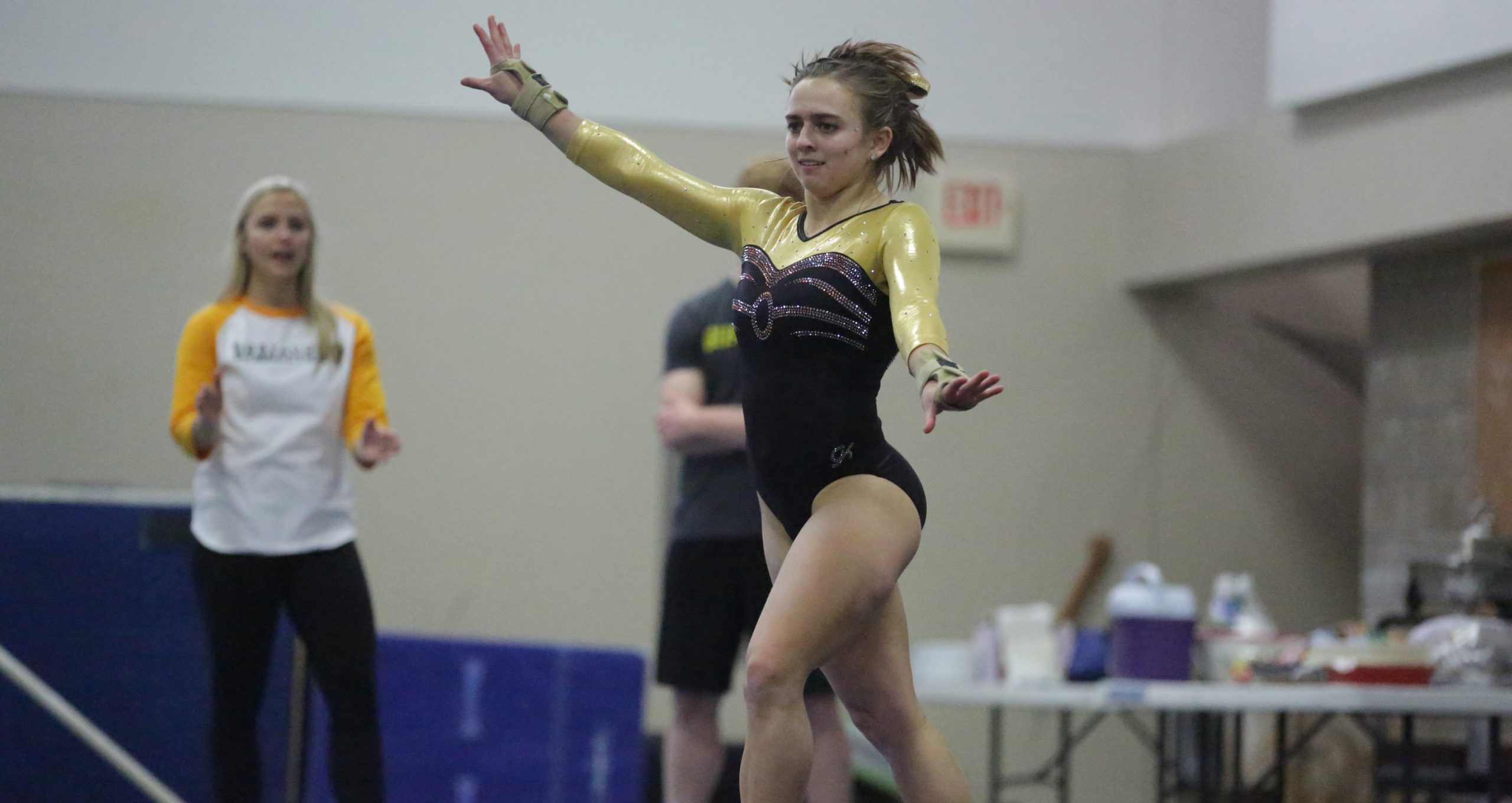 Gymnastics Opens Season With Conference Win At UW-Oshkosh