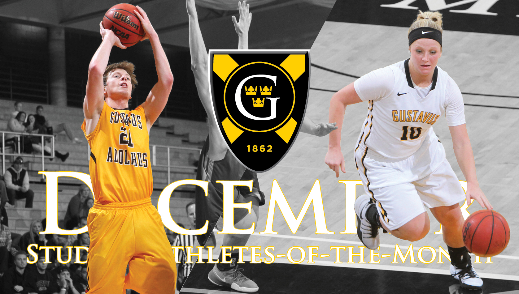 Miller, Sharbono Named December Student-Athletes-Of-The-Month