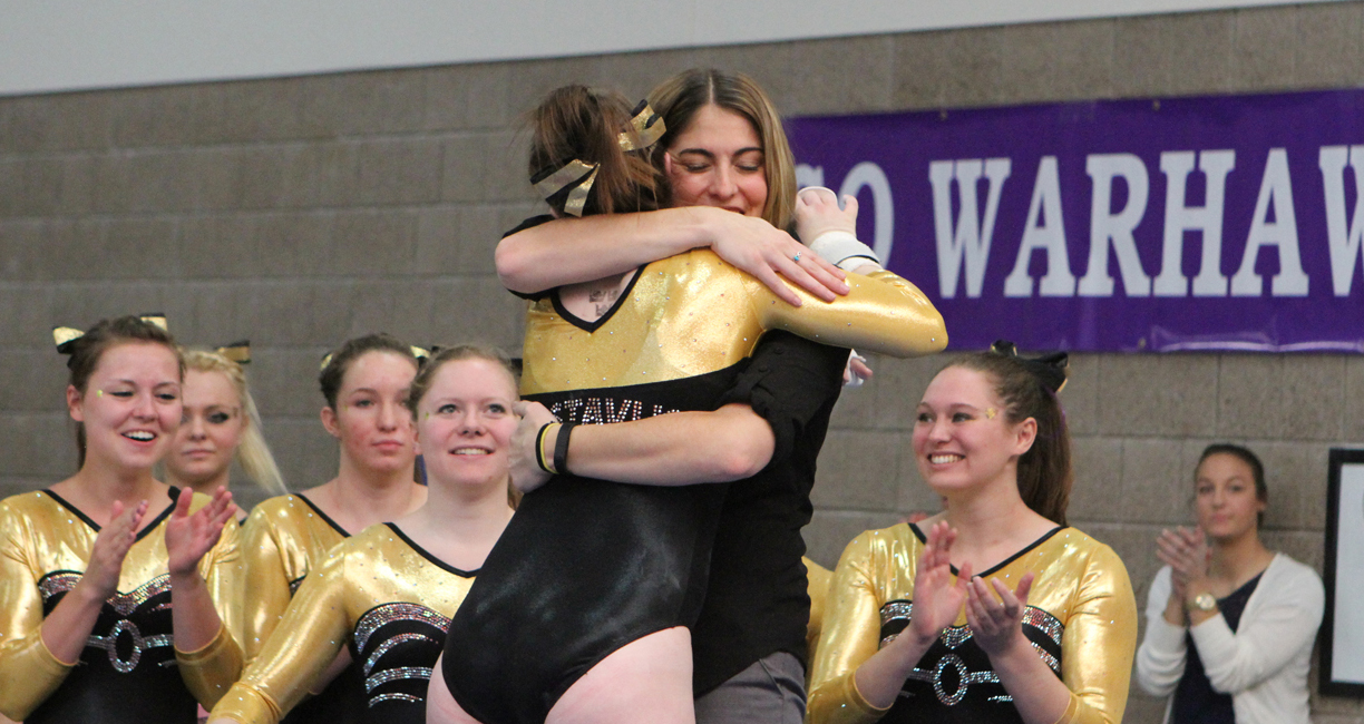 Aryn DeGrood Named WIAC Women’s Gymnastics Coach Of The Year