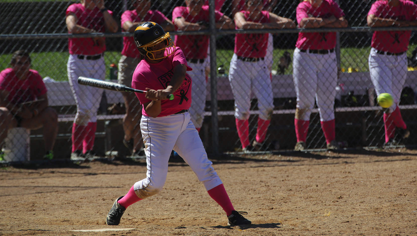 Softball Swept By Tommies On Strikeout Cancer Day