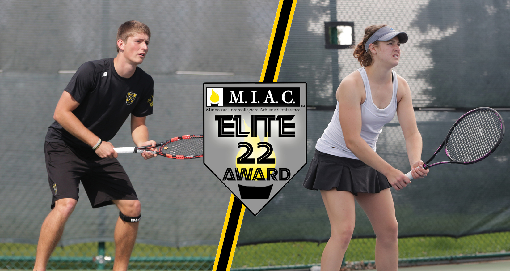 Steinwand And Aney Earn MIAC Elite 22 Awards