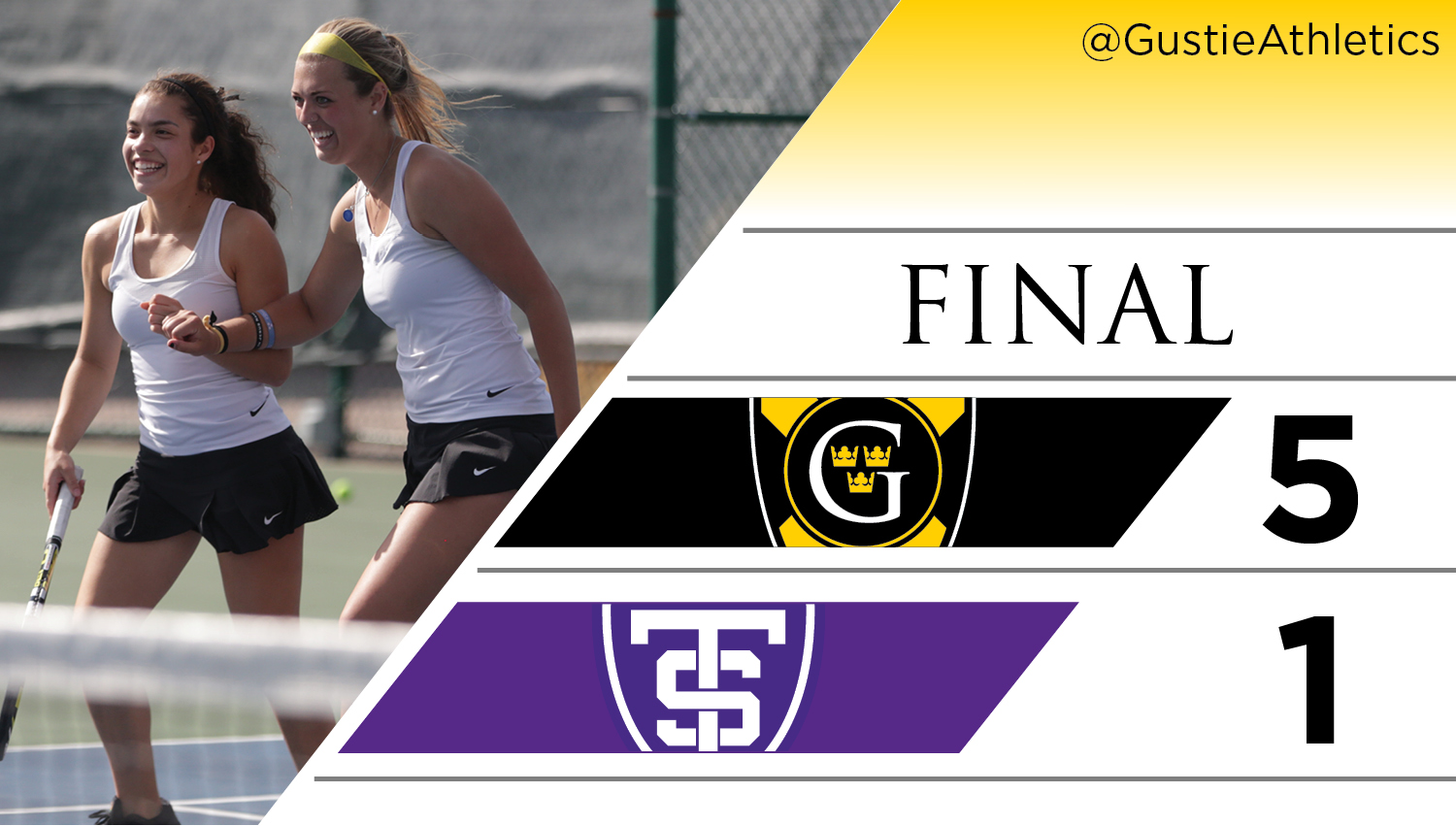 Women’s Tennis Advances To MIAC Championship, Defeats St. Thomas 5-1