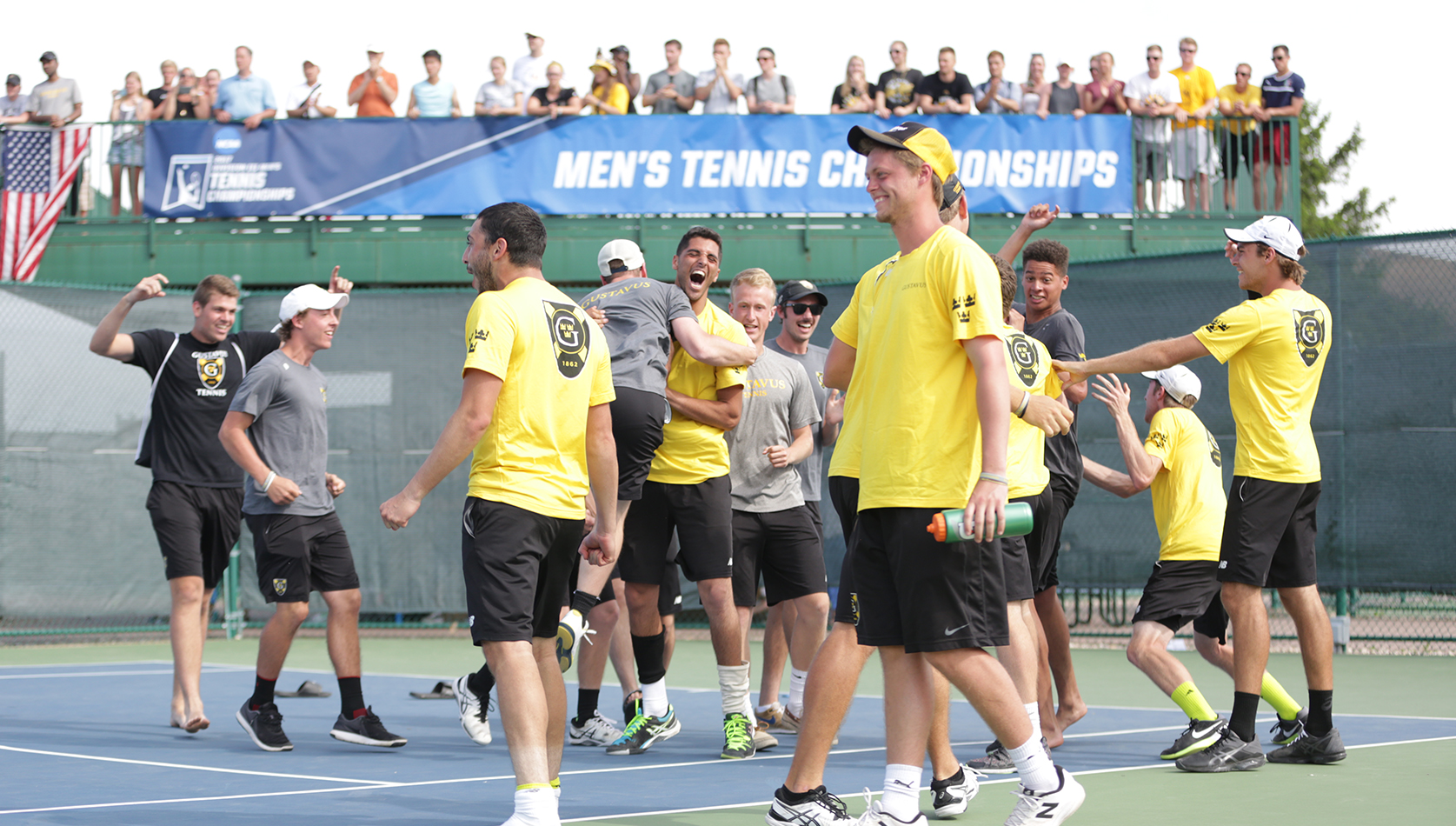 Men’s Tennis Upsets Chicago In Thrilling 5-4 NCAA Regional Final Win