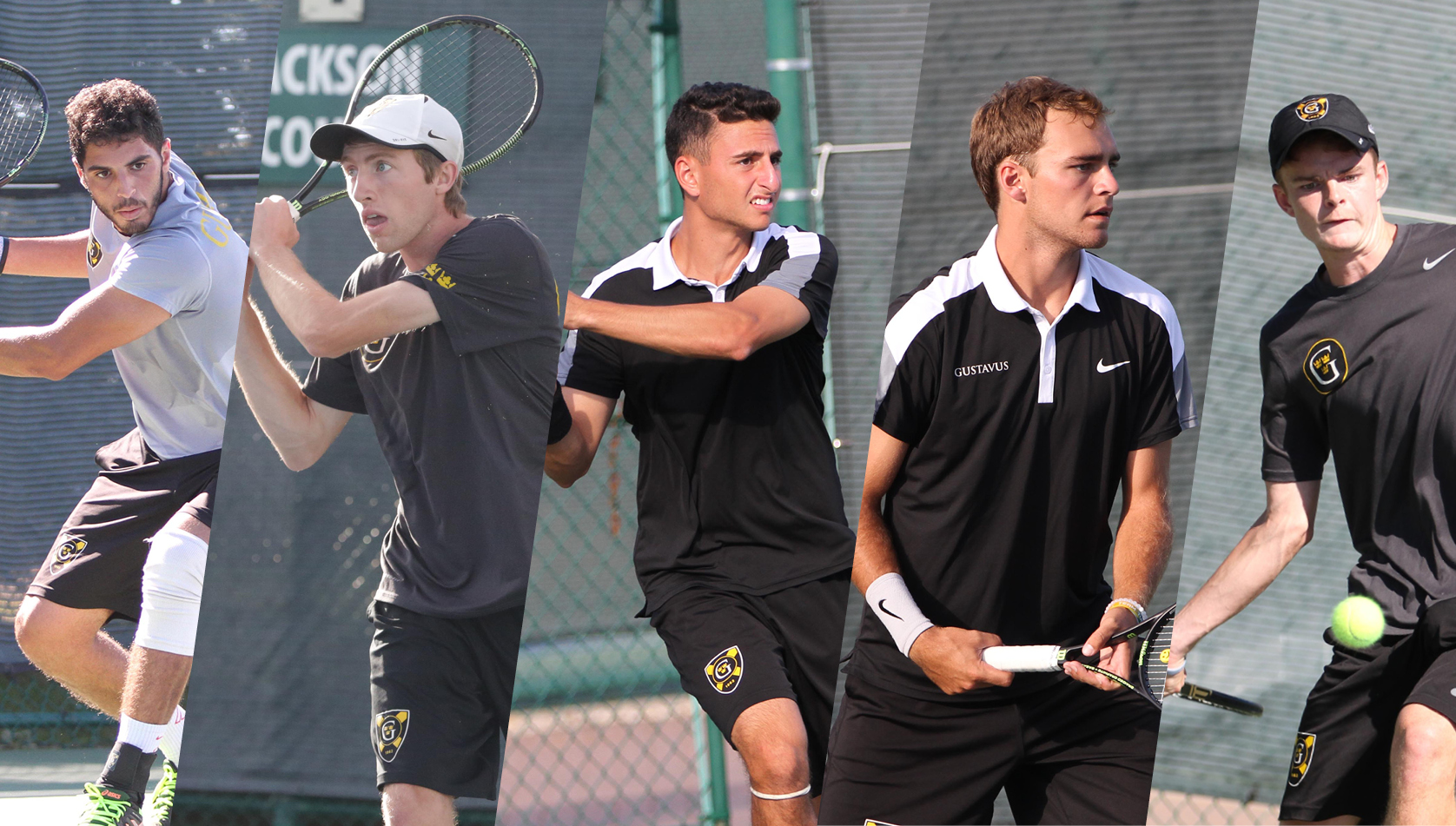 Five Gusties Named MIAC Men’s Tennis All-Conference