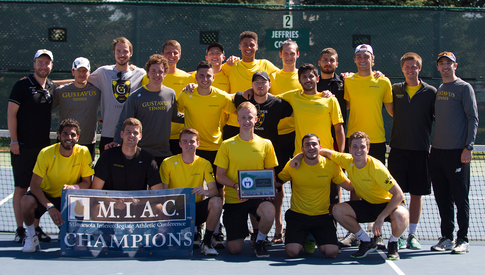 Men’s Tennis Earns Seventh-Straight MIAC Playoff Title