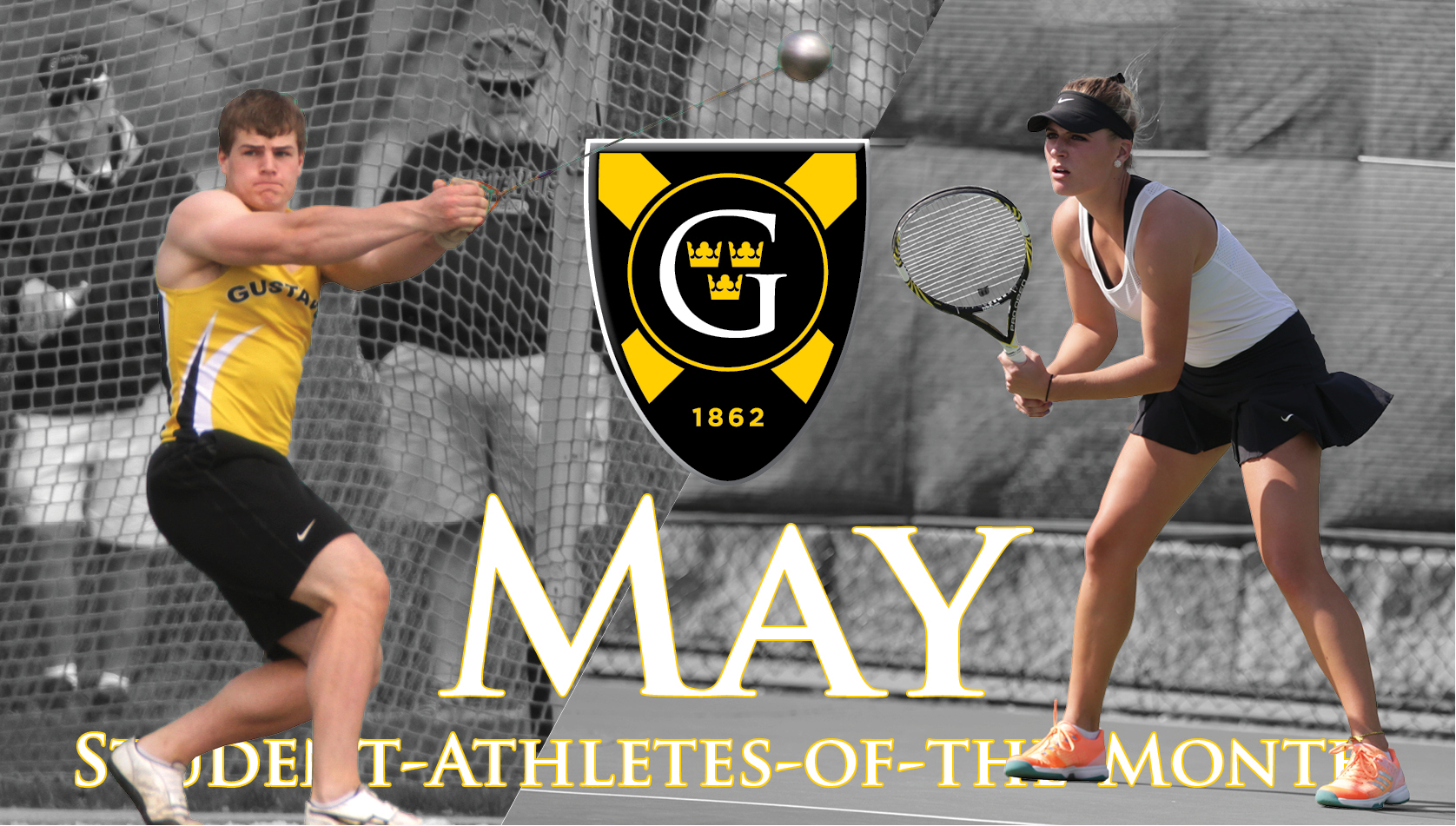 Hensch, Schulz Named May Student-Athletes Of The Month