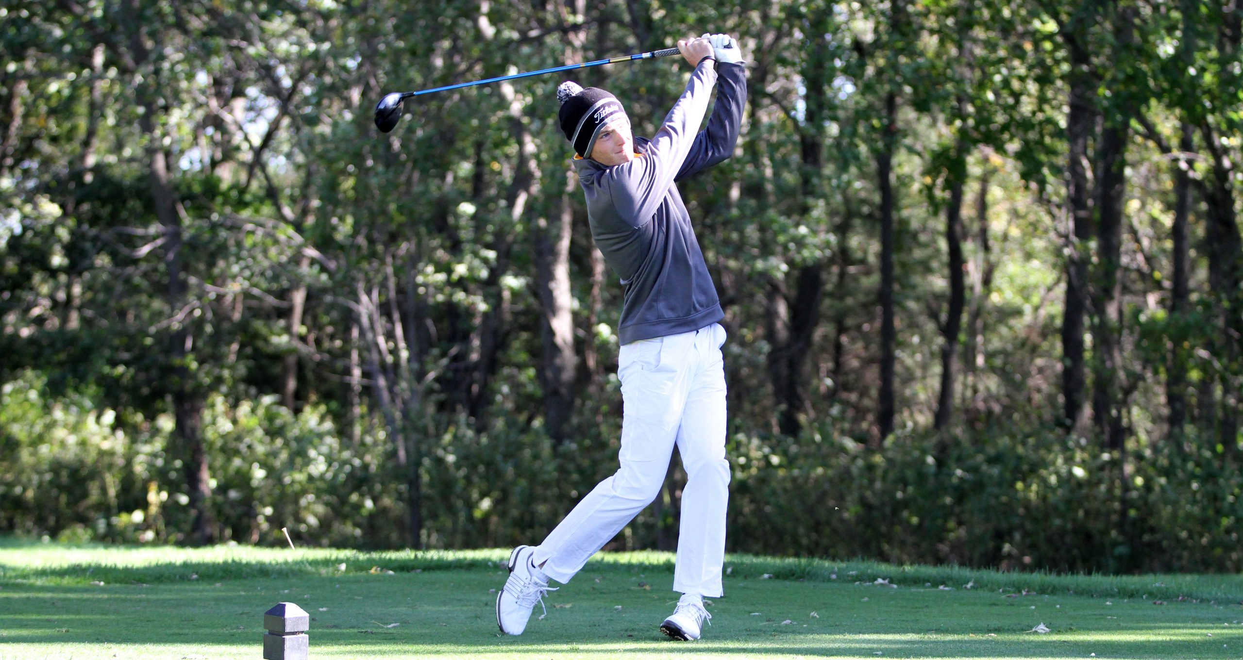 Men’s Golf In Ninth Place After First Round At Saint John’s Fall Invite