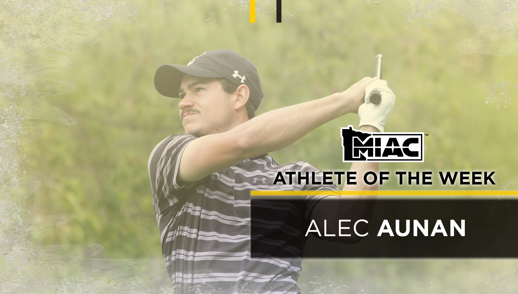 Aunan Named MIAC Men’s Golf Athlete Of The Week