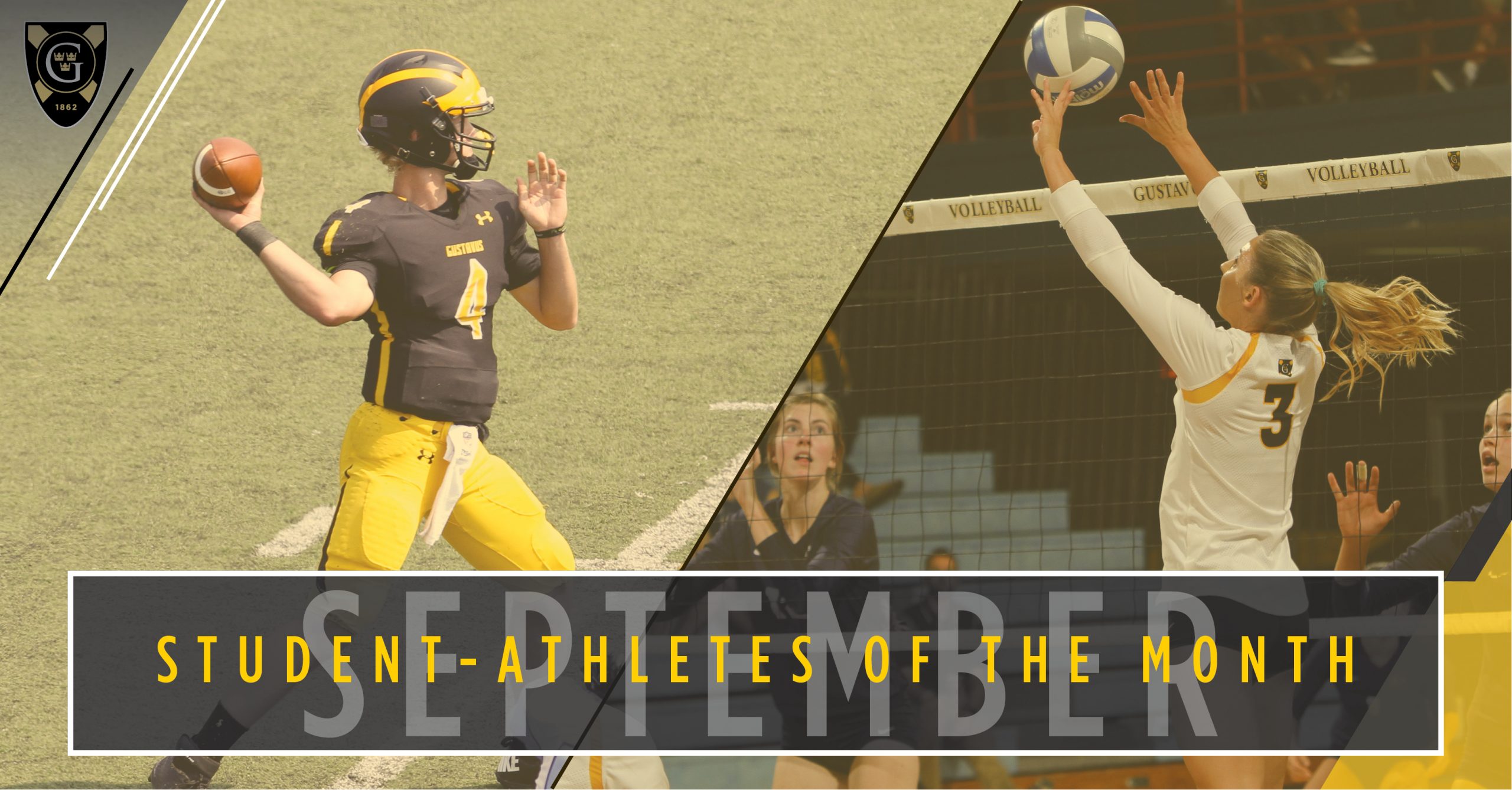 Holtan, Veldman Named September Student-Athletes Of The Month