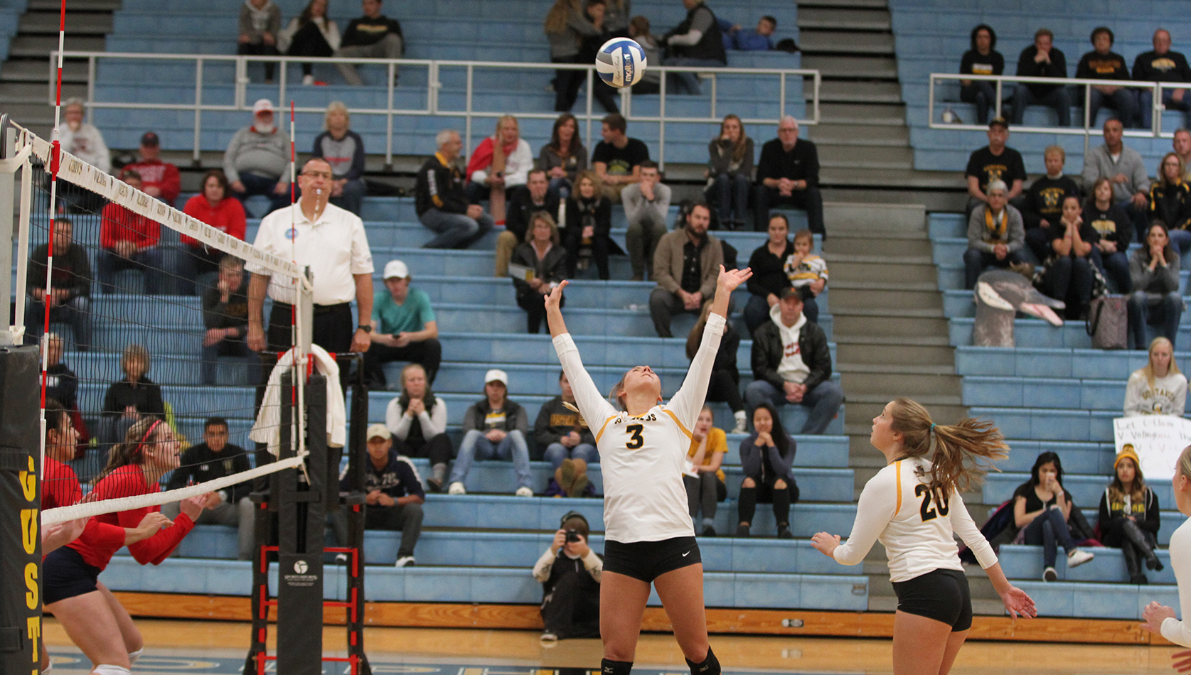 Volleyball Clinches Playoff Spot With Sweep Over Saint Mary’s