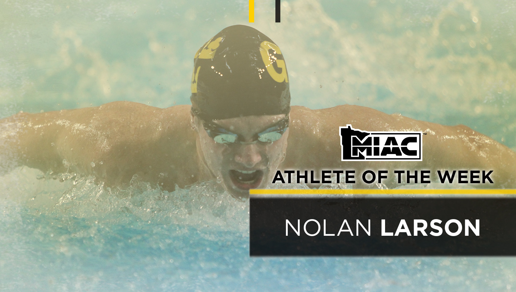 Nolan Larson Earns Second MIAC Swimmer Of The Week Honor