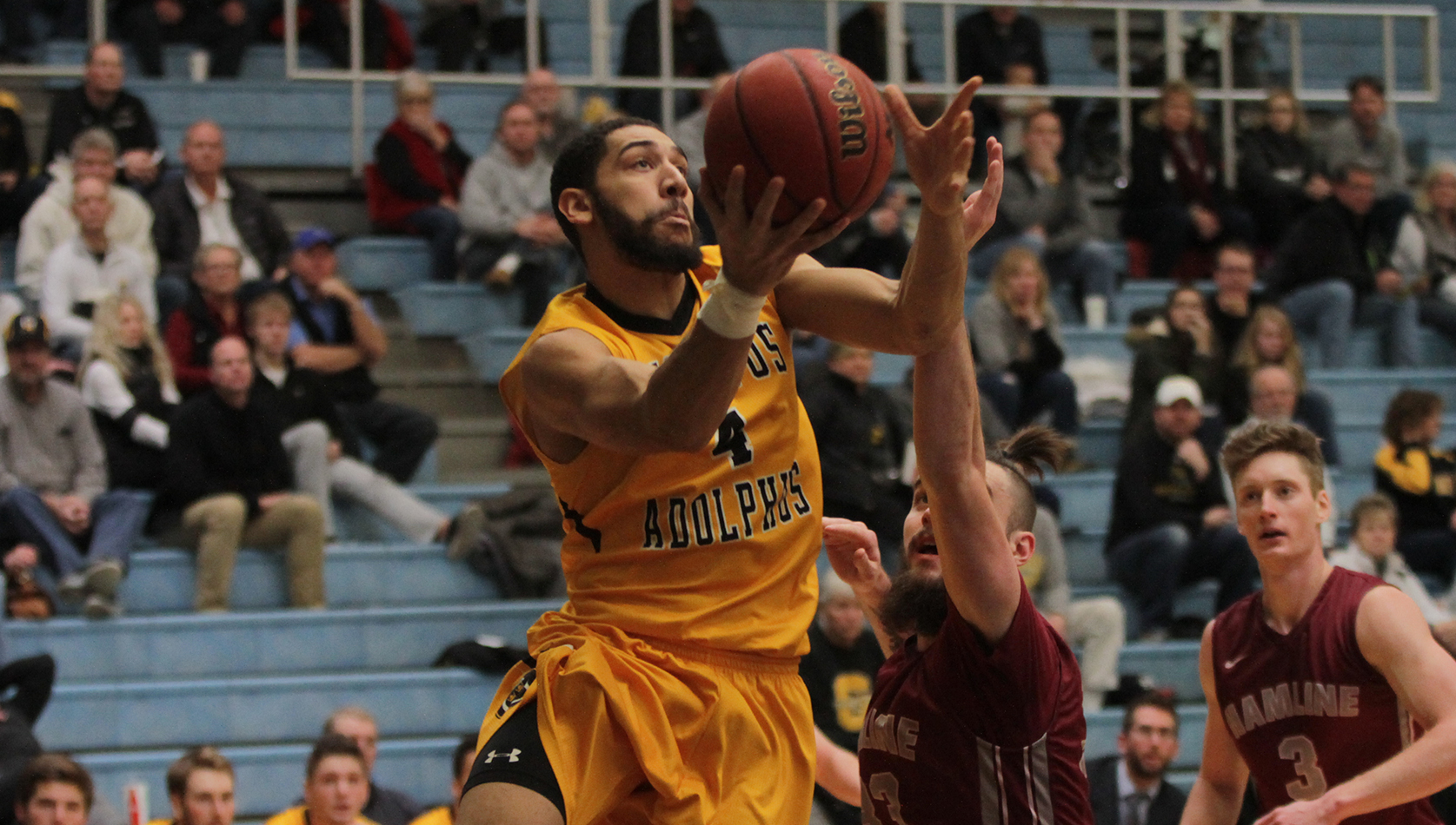 Strong Second Half Leads Men’s Basketball To 65-59 Win Over Hamline