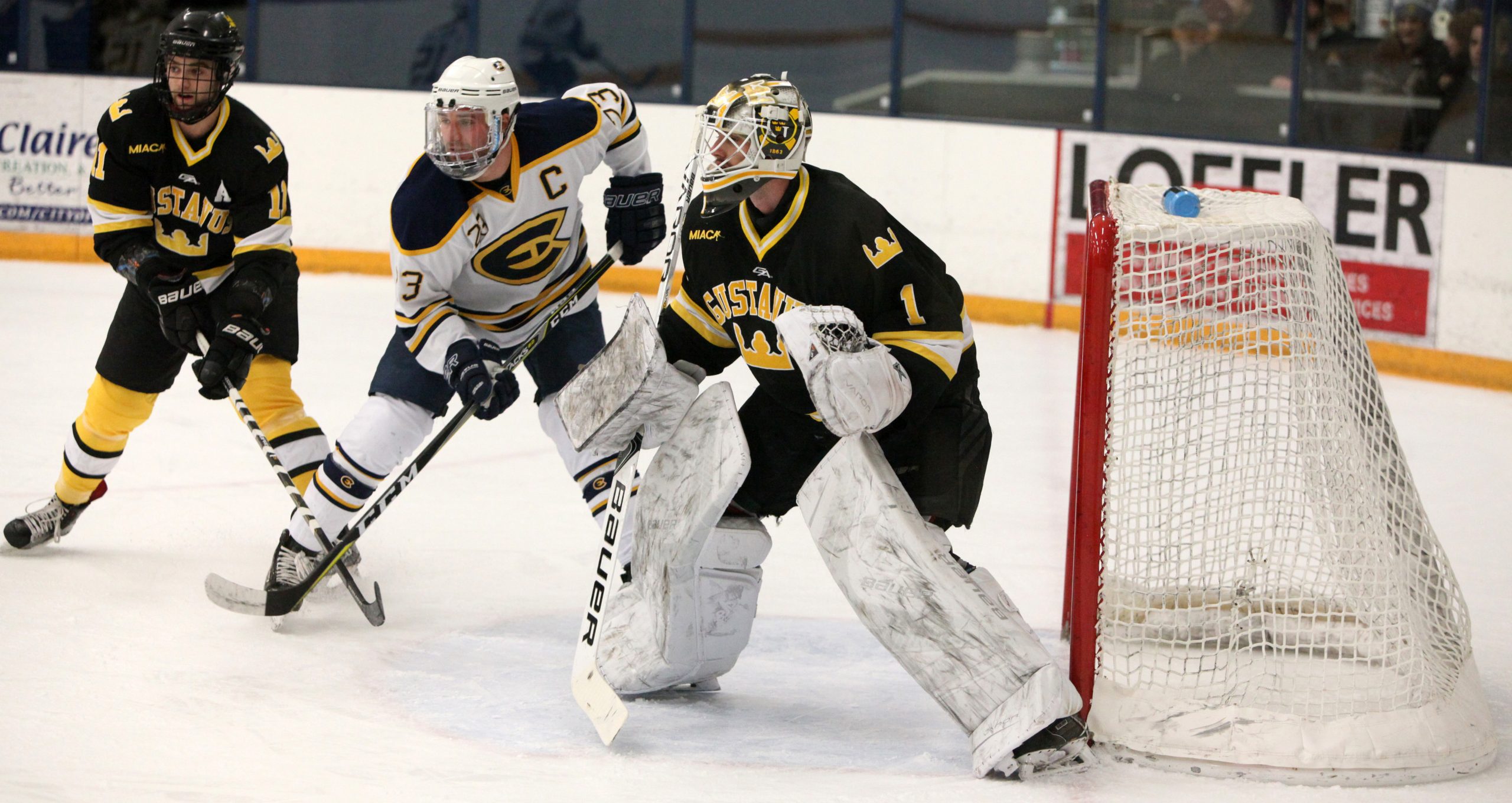 Men’s Hockey Shutout At UW-Eau Claire