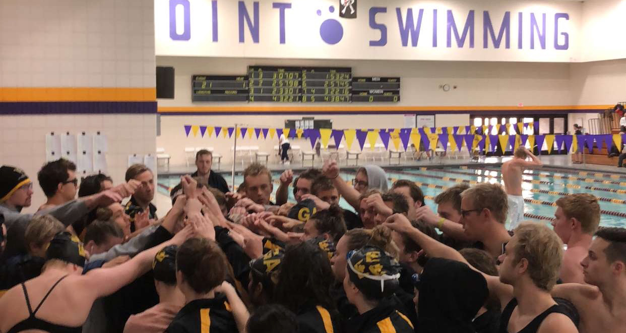 Swim & Dive Teams Take Second At UW-Stevens Point Invite