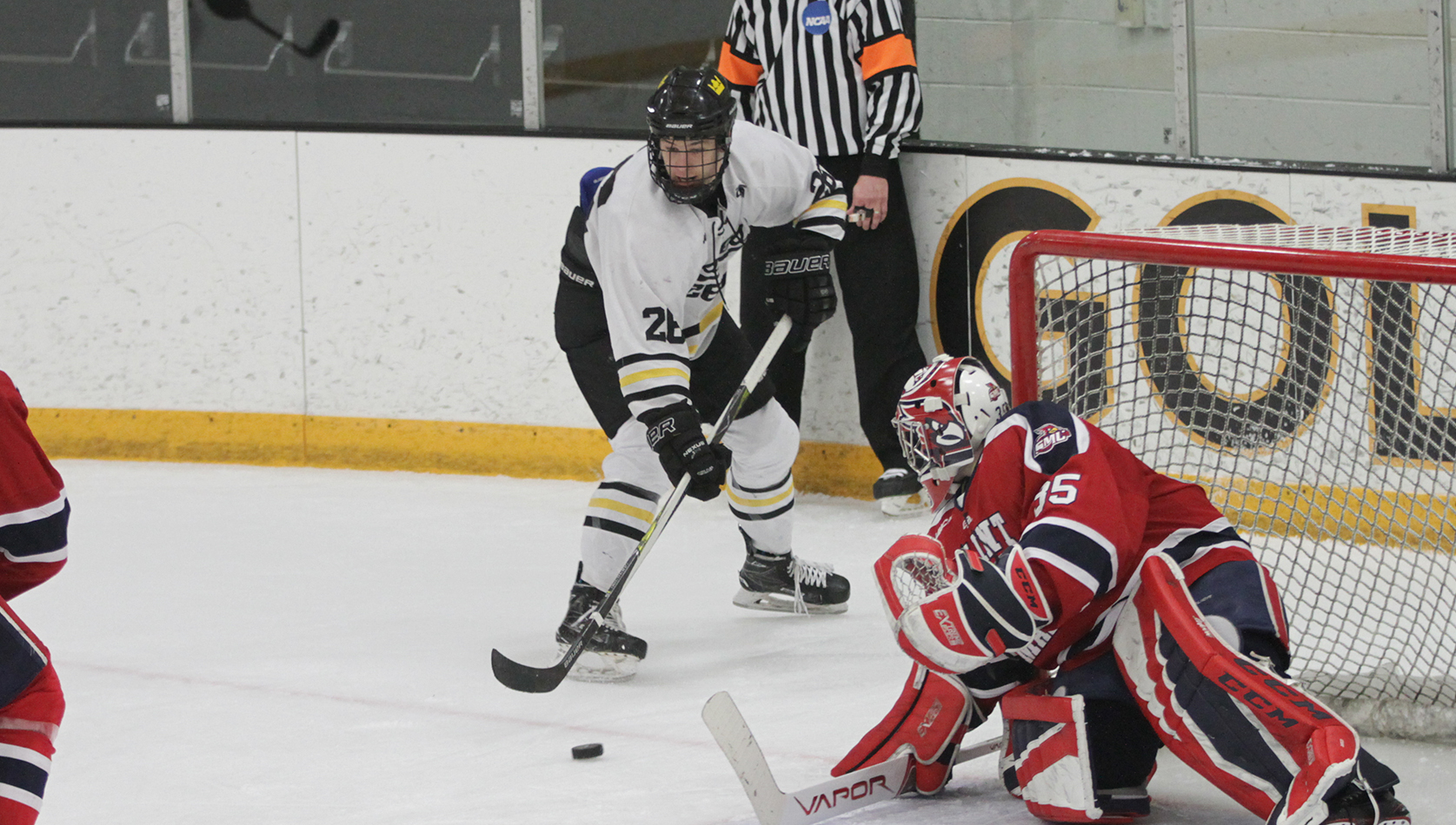 Men’s Hockey Shut Out In Series Opener Versus Saint Mary’s