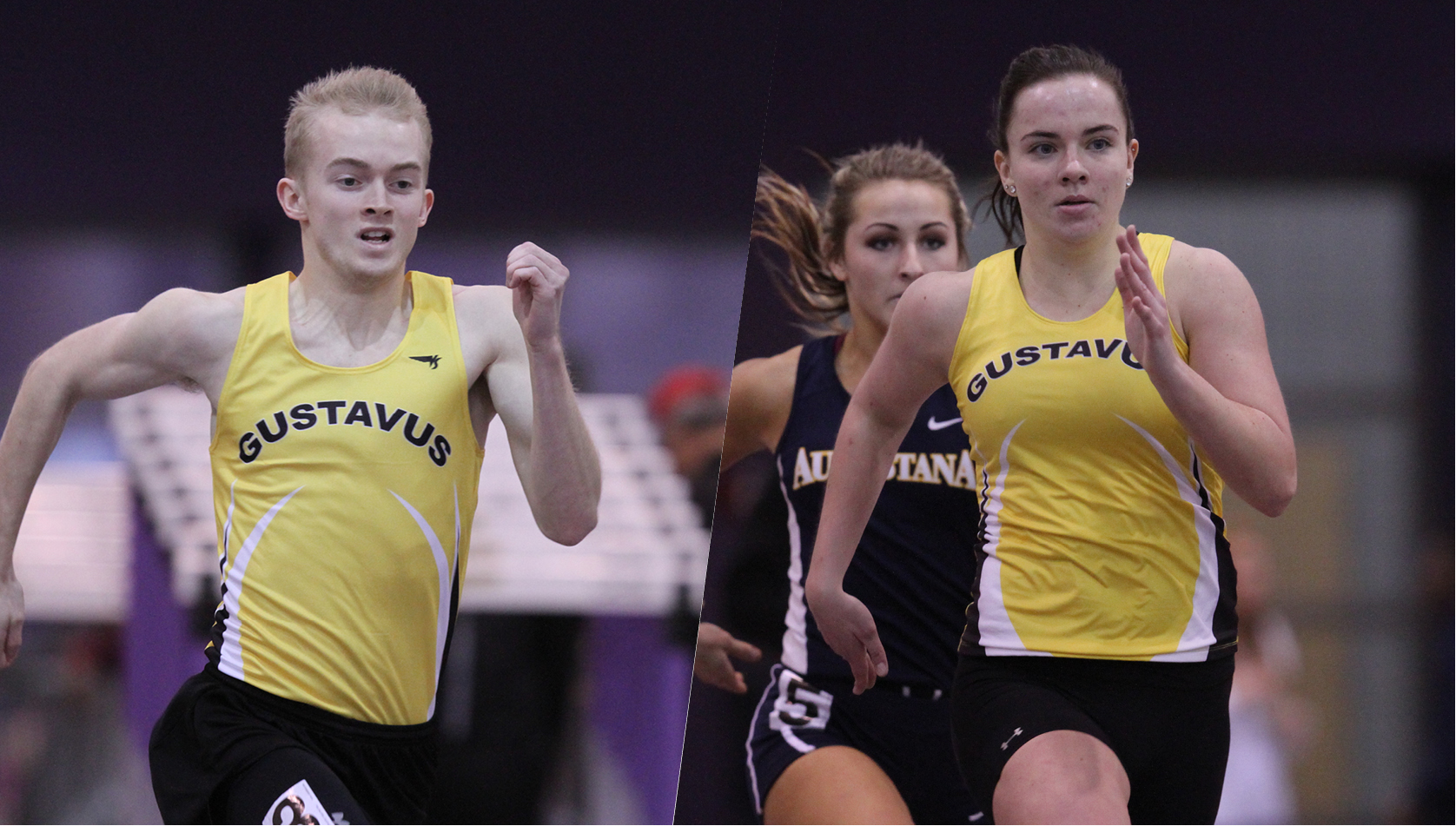 Gustie Men’s And Women’s Track & Field Opens Indoor Season Strong At St. Thomas