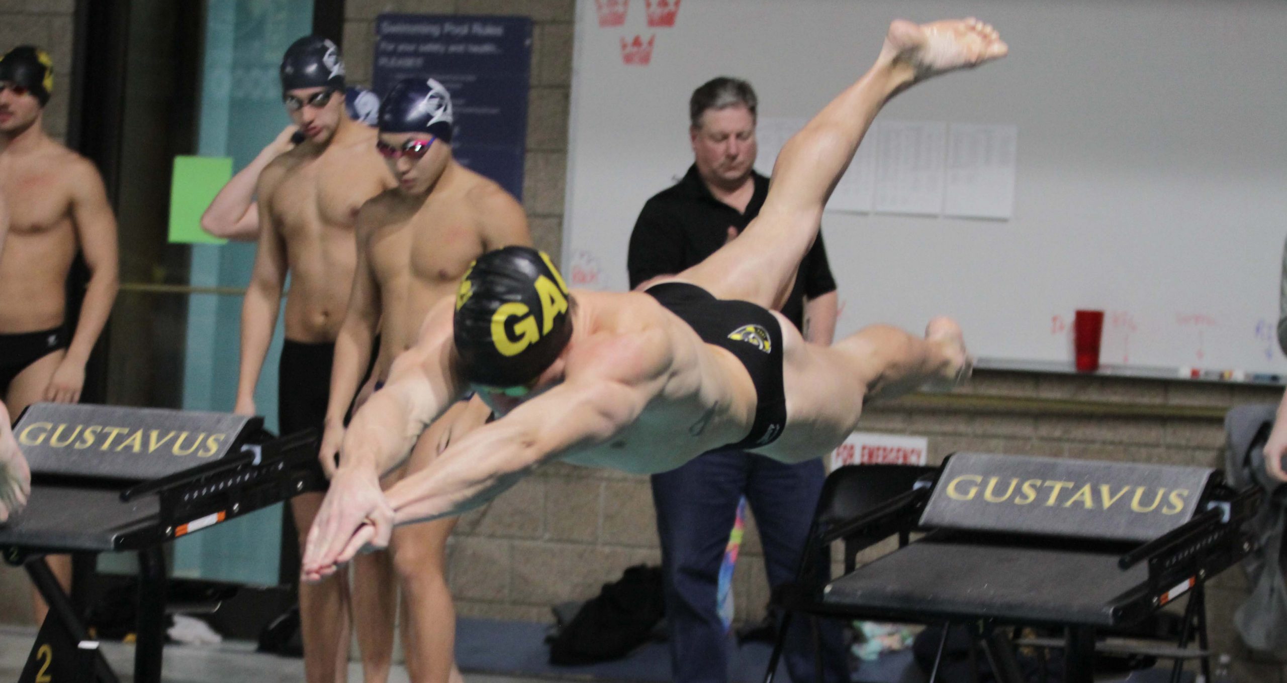 Men’s Swim & Dive Finishes Second At MIAC Championships