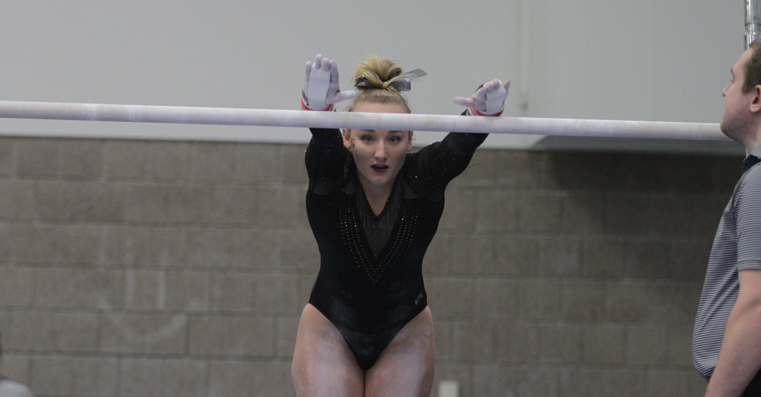 Gymnastics Takes Third At UW-La Crosse Triangular, Scoring Season-High 179.875