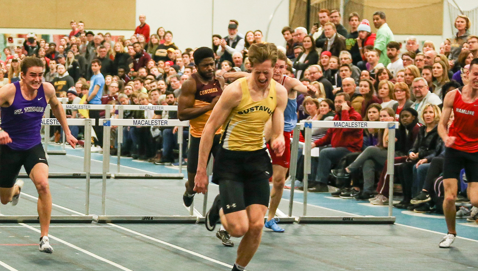 Rooney Breaks MIAC Indoor 60-Meter Hurdle Record At Day One Of Championships