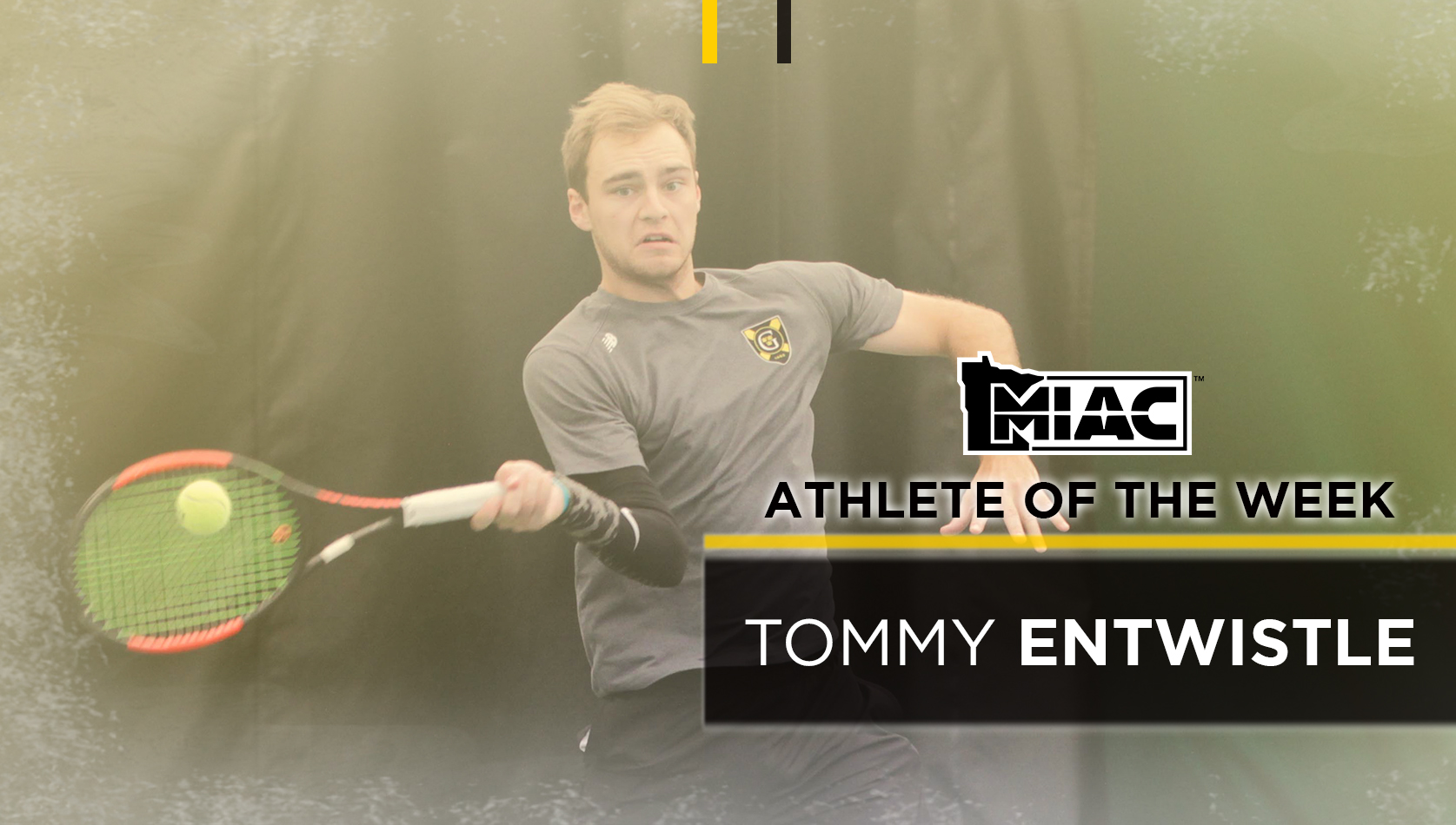 Entwistle Earns MIAC Men’s Tennis Athlete Of The Week