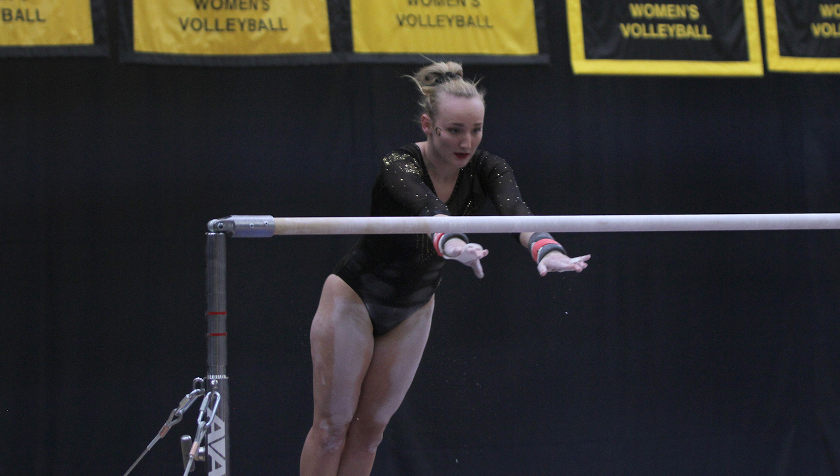 Ardy Takes 16th On Bars At NCGA Championships