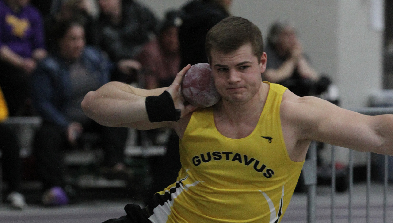 Hensch Takes 11th in Shot Put at NCAA Indoor Championships