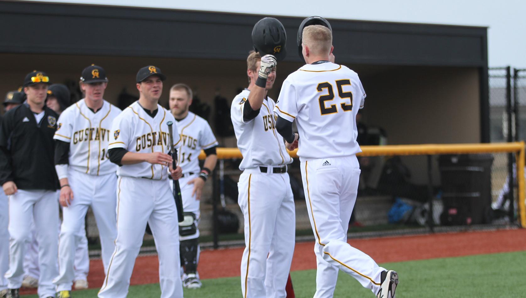 Baseball Opens Newly Renovated Field With Sweep Over UM-Morris