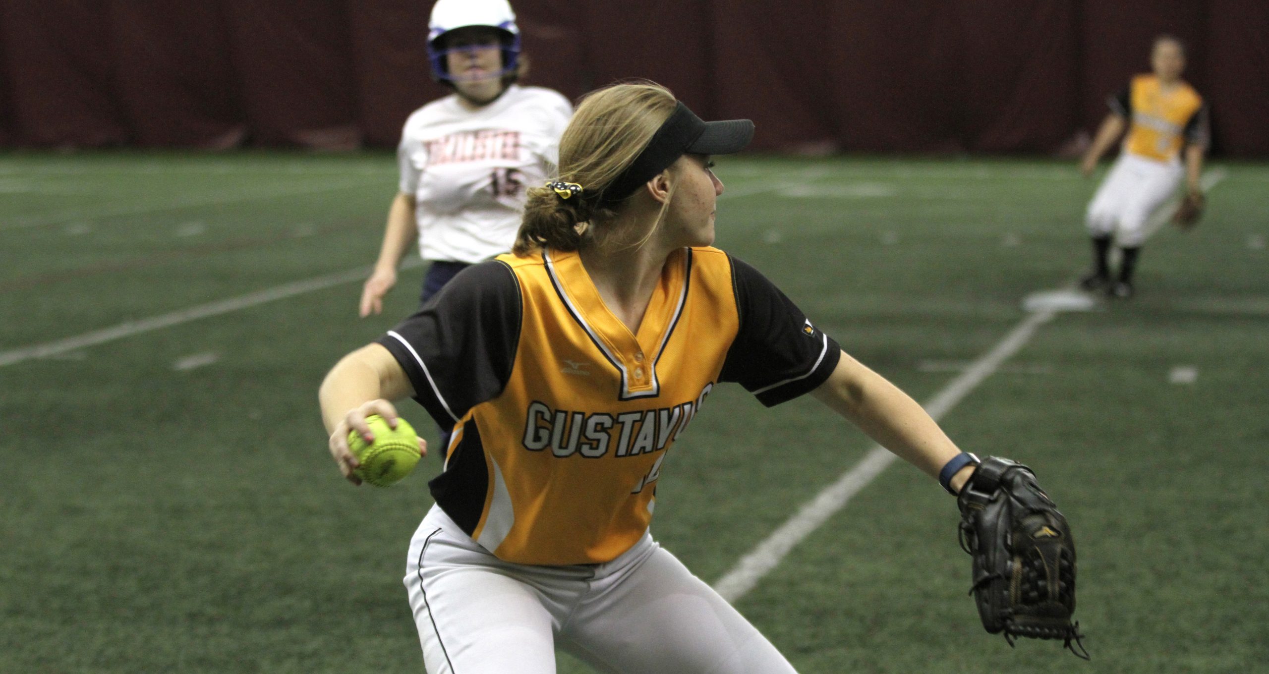 Softball Splits With Macalester